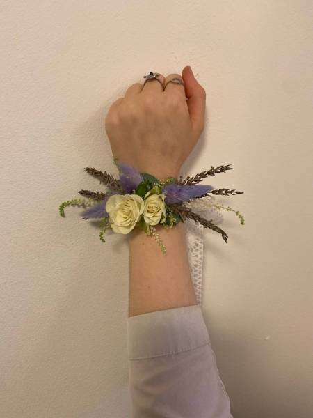 Bracelet en fleur pour mariage