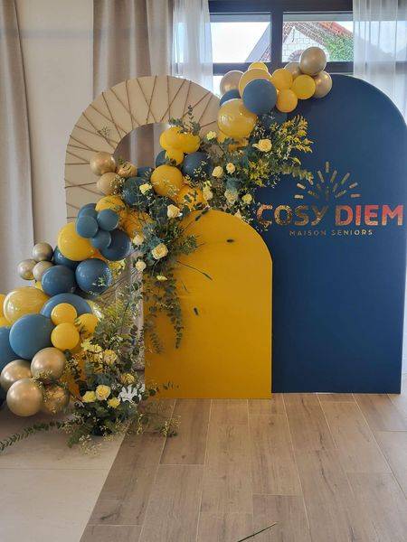 Décoration florale pour inauguration d'une nouvelle résidence